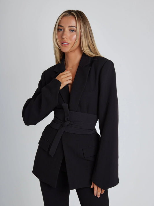 MIA | BLAZER MET BELT