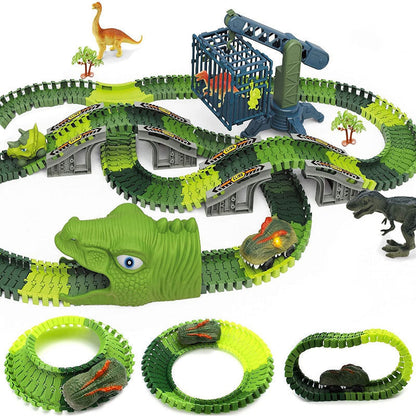 Toystar™ Flexible RaceTrack - Flexibele Railspoor Speelgoedset Racebaan