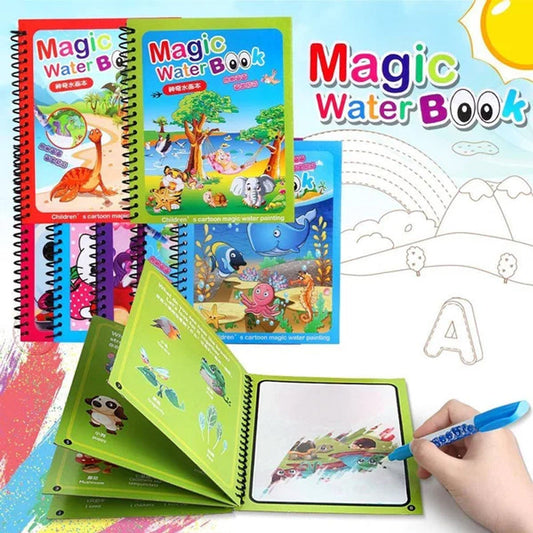 Splash Color Book™ | Magisch Water Kleurboek