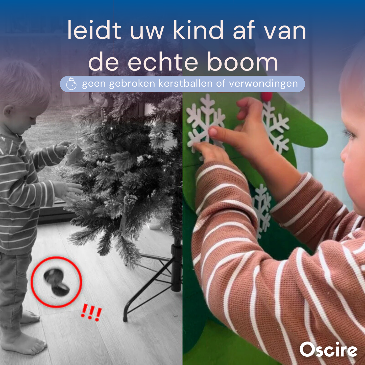 Vilt Kerstboom | Veilig Versieren!