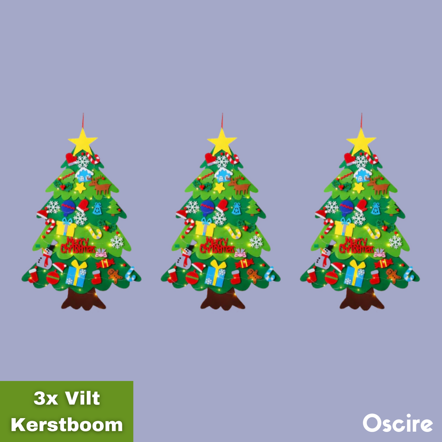 Vilt Kerstboom | Veilig Versieren!