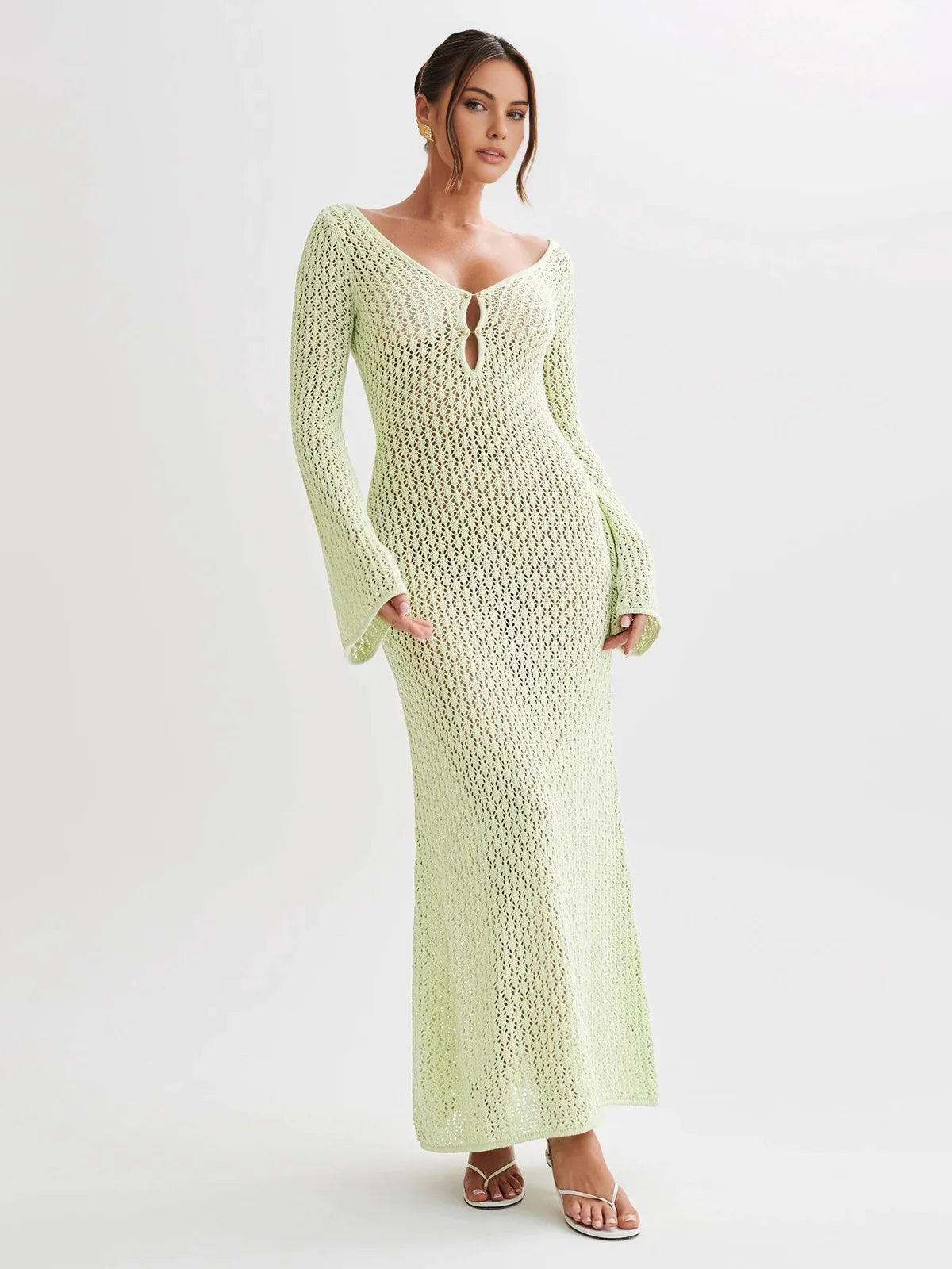 The Essentiel Crochet Dress