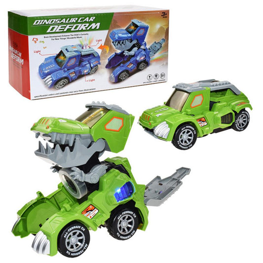 Transform Dino Car | Geef je kind eindeloze avonturen - De ultieme transformerende dinosaurussenauto