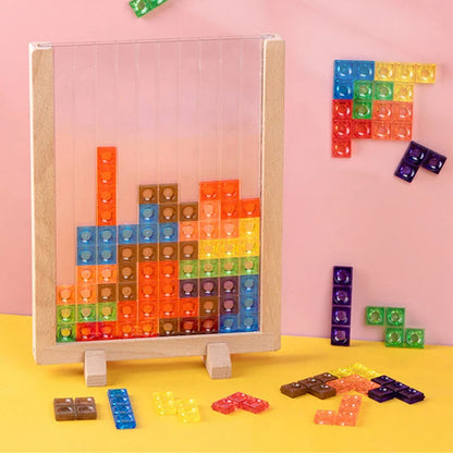 TetraBlocks™ | Creatief Puzzelplezier - Houten 3D Tetris