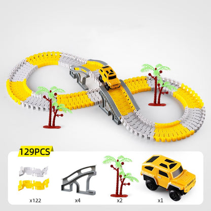 Toystar™ Flexible RaceTrack - Flexibele Railspoor Speelgoedset Racebaan