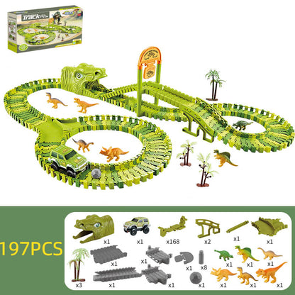 Toystar™ Flexible RaceTrack - Flexibele Railspoor Speelgoedset Racebaan